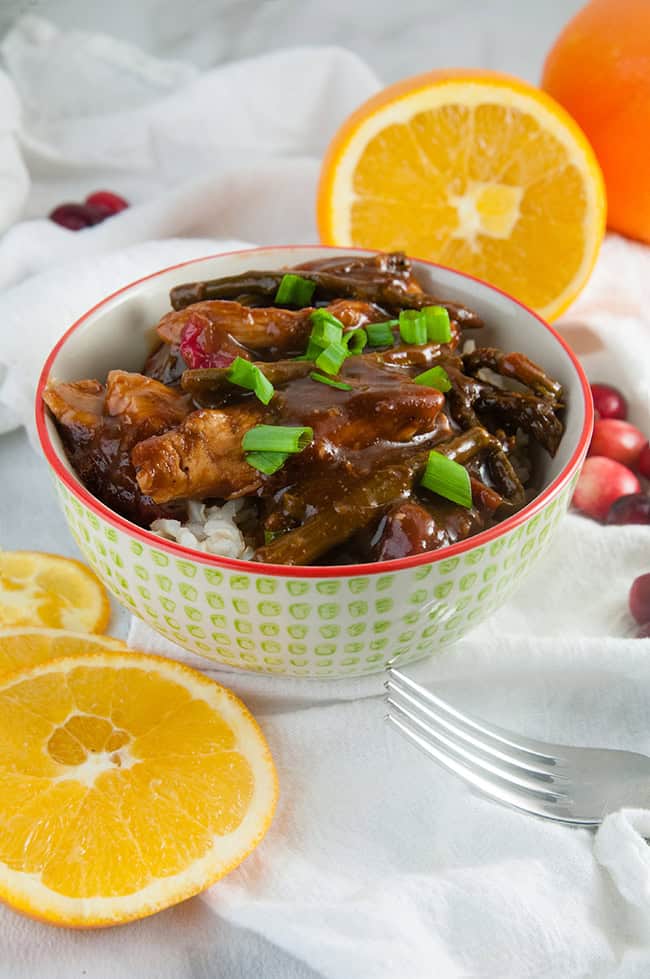 Cranberry Orange Chicken