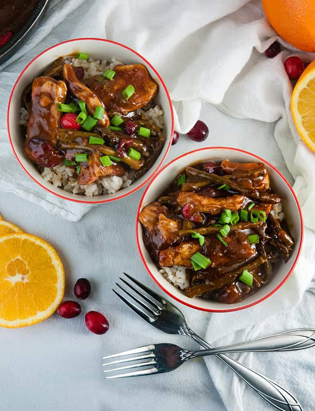 Cranberry Orange Chicken