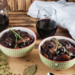 Crock Pot Beef Burgundy- a Rich and Delicious Slow Cooker Beef Stew