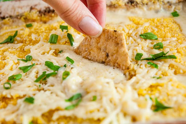 Cheesy Baked Crab Dip