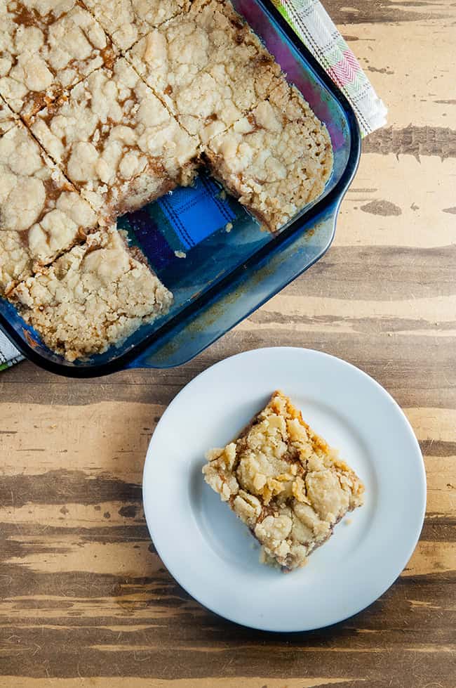 Gluten free Salted Caramel Chocolate Chip Butter Bars