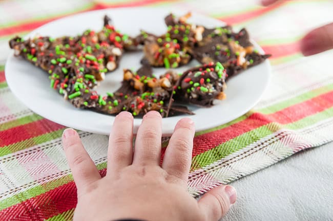 Salted Caramel Pretzel Bark
