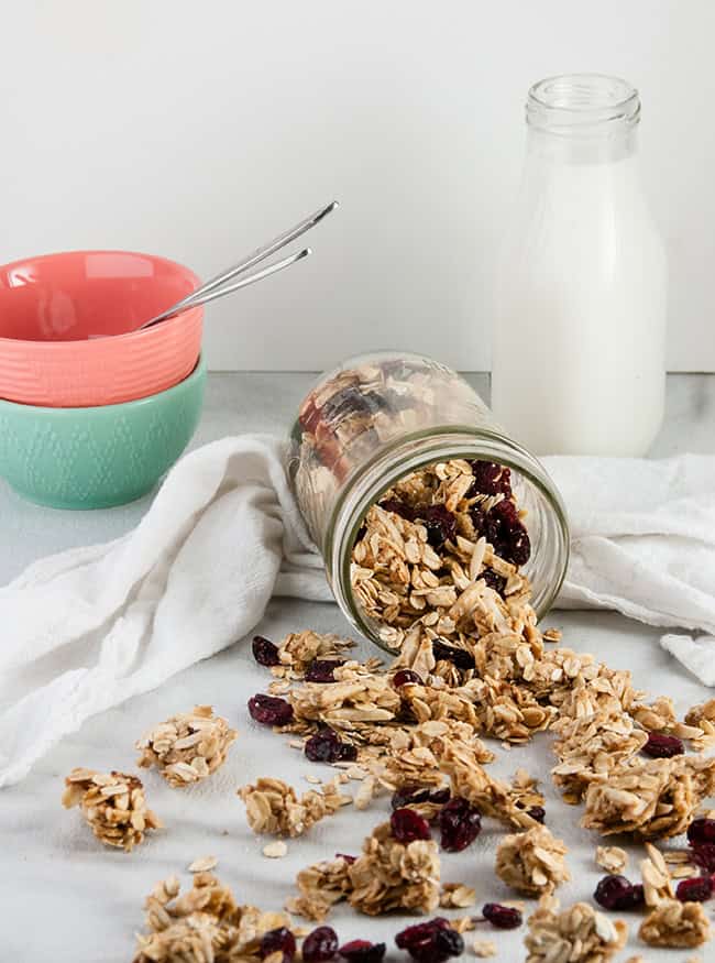 Cranberry Almond Granola