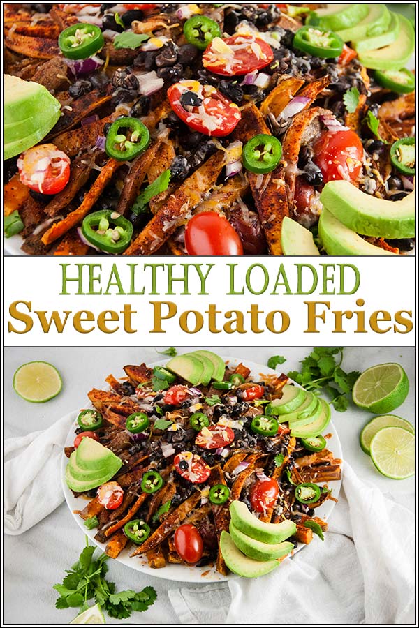 Easy and Delicious Healthy Loaded Sweet Potato Fries - Seasoned Sprinkles