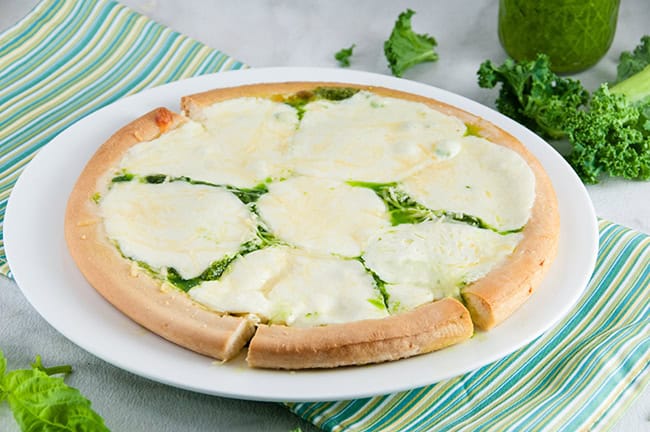 Kale Pesto Pizza