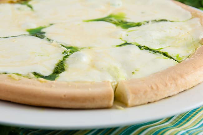 Kale Pesto Pizza