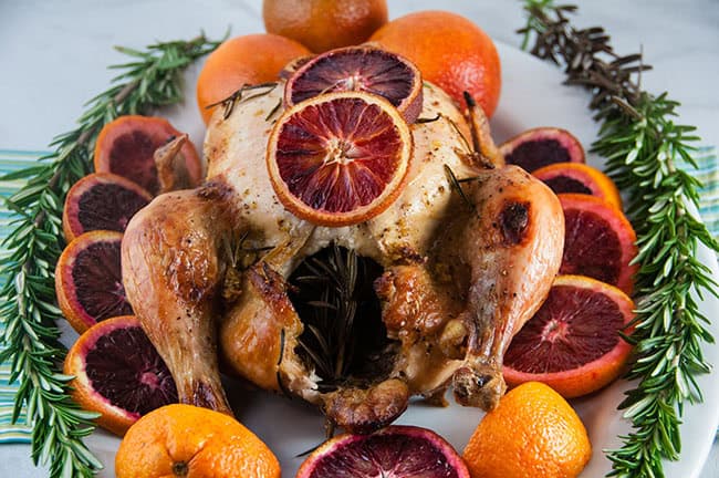 Blood Orange Roast Chicken