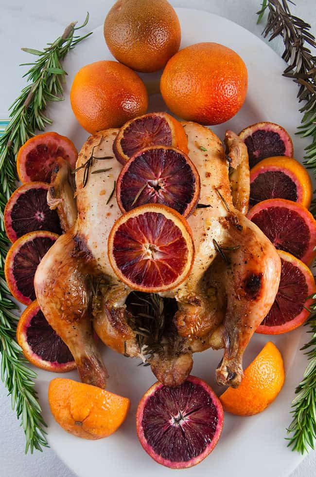 Blood Orange Roast Chicken