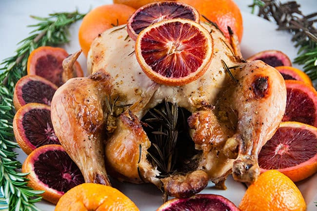 Blood Orange Roast Chicken