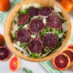 Blood Orange Salad with Arugula, Quinoa, and Parmesan