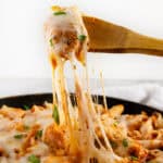 Cheesy Chicken Ziti Skillet