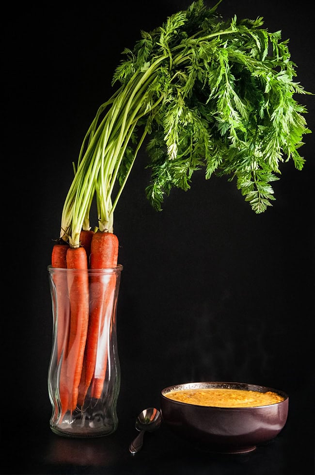 Easy Roasted Carrot Soup