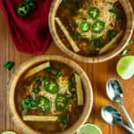 Slow Cooker Mexican Chicken Soup