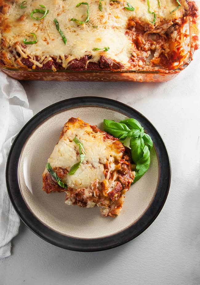 Gluten Free Lasagna