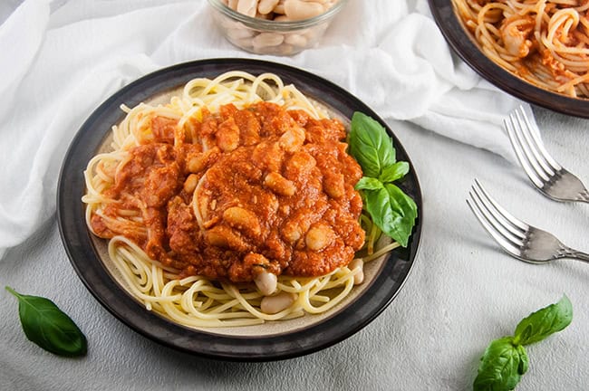 Pasta with White Beans