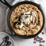 Skillet Chocolate Chip Cookies