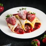 Strawberry Crepes