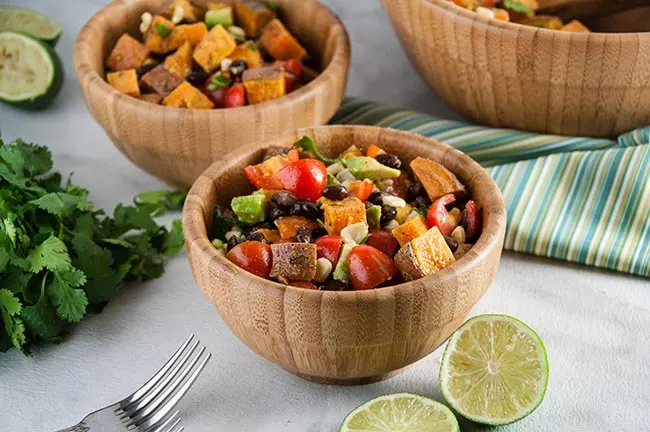 Healthy Roast Sweet Potato Salad