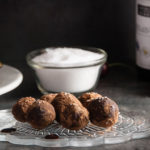 Easy French Entertaining: a loaded Cheese Plate with Sea Salt Chocolate Truffles