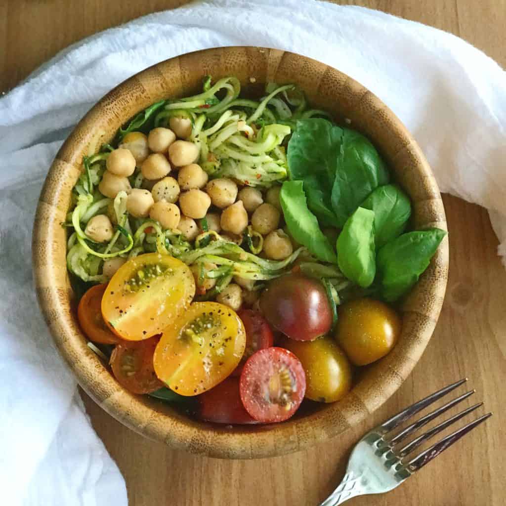 Zoodle Bowl. Recipe to come next week!