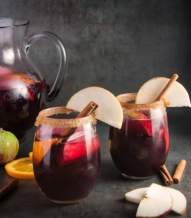 Spiced Apple Cider Sangria