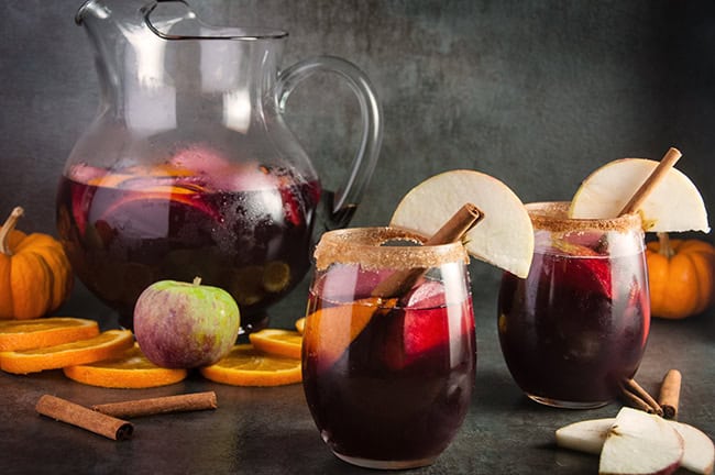 Spiced Apple Cider Sangria