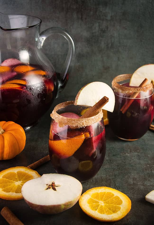 Spiced Apple Cider Sangria