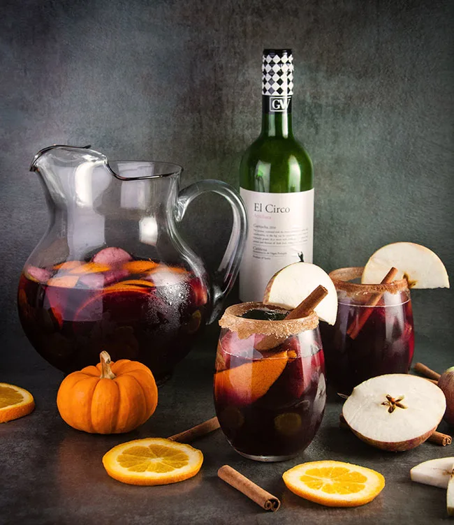 Spiced Apple Cider Sangria