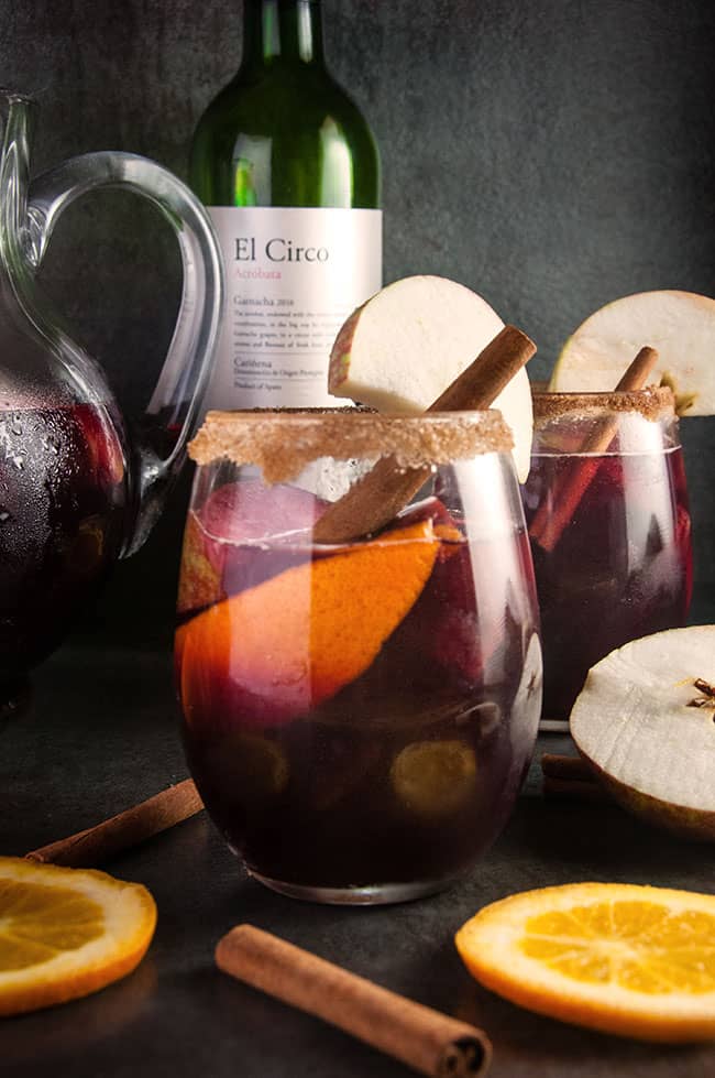 Spiced Apple Cider Sangria