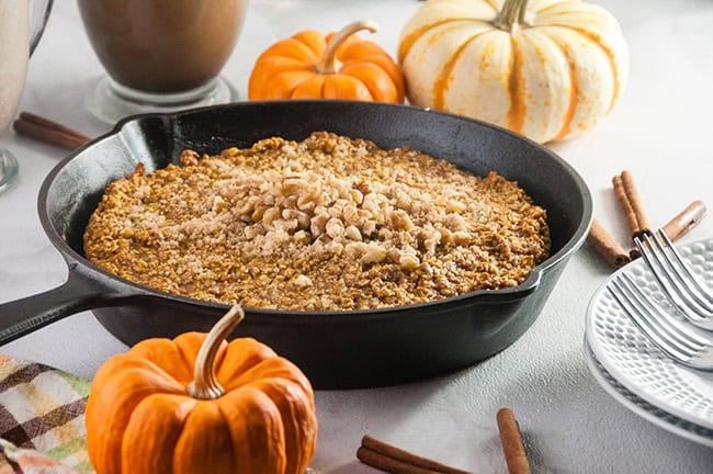 Baked Pumpkin Oatmeal