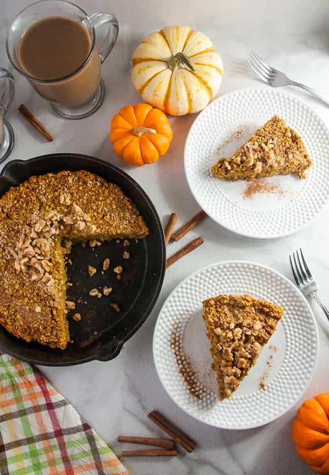 Baked Pumpkin Oatmeal