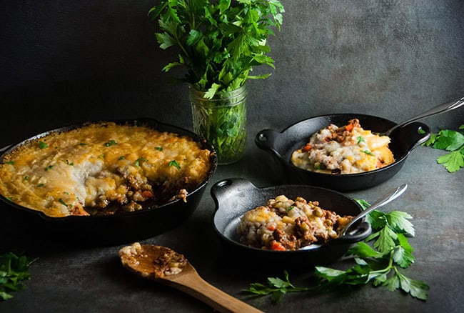 Cheesy Shepard's Pie
