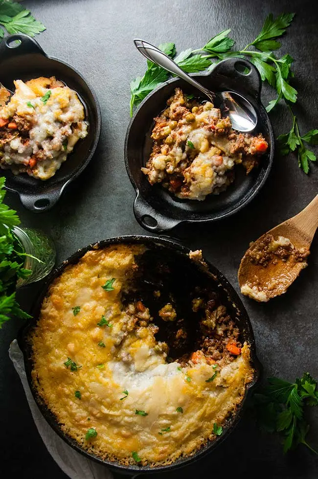 Cheesy Shepard's Pie