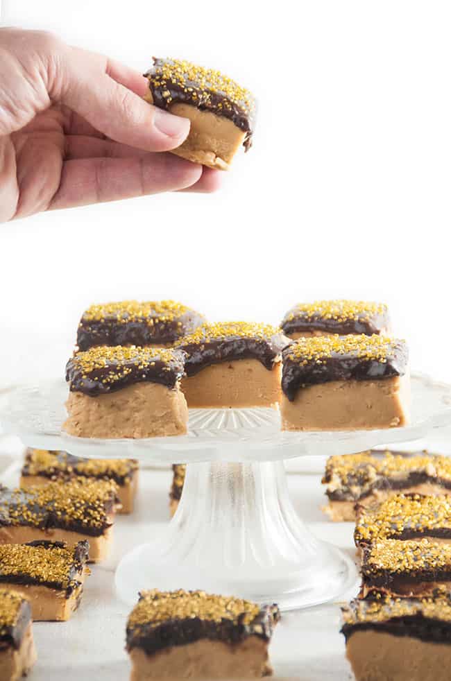 No Bake Chocolate Peanut Butter Bars