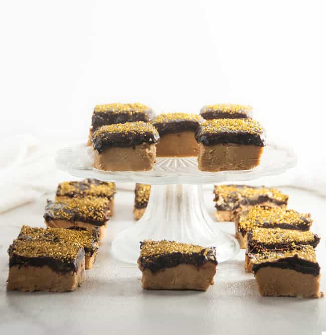 No Bake Chocolate Peanut Butter Bars