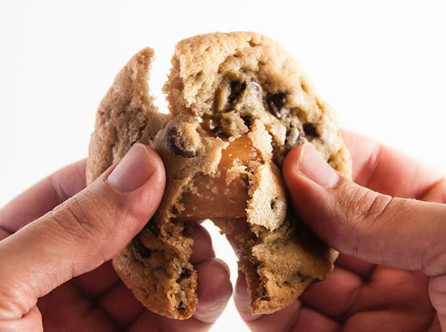 Store bought cookie dough hacks: Stuffed Cookies 3 ways