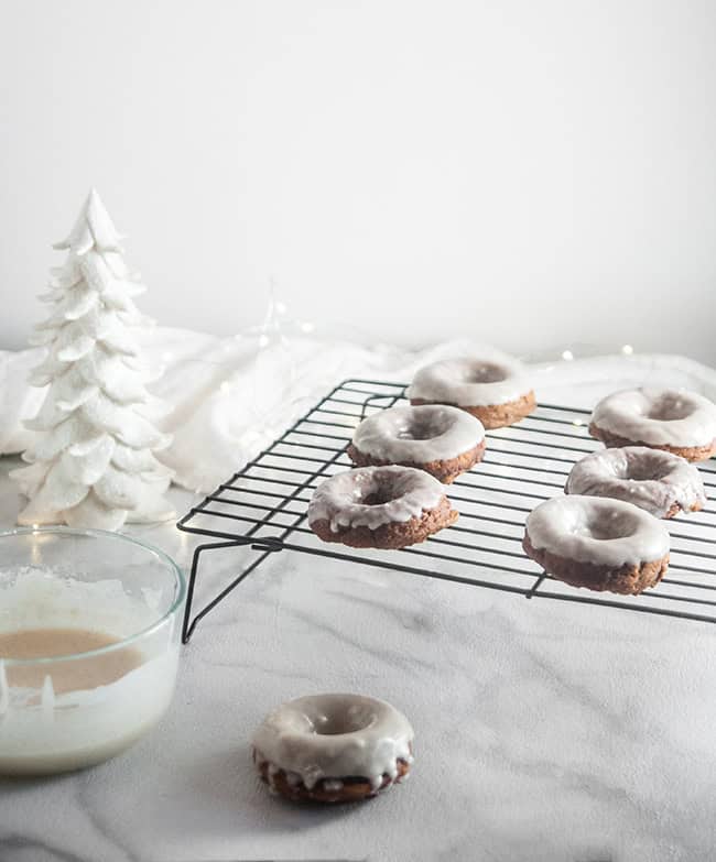 Easy Gingerbread Donuts