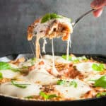 Three Cheese Skillet Ziti