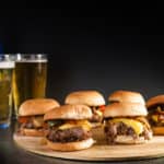 Philly Cheesesteak Sliders with Homemade Beer Cheese Whiz