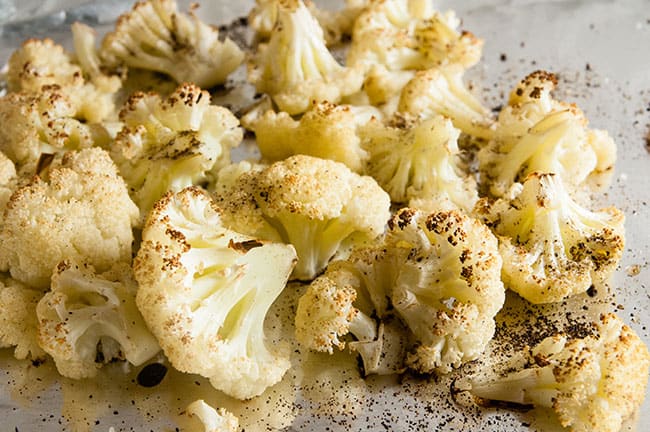Roasted cauliflower