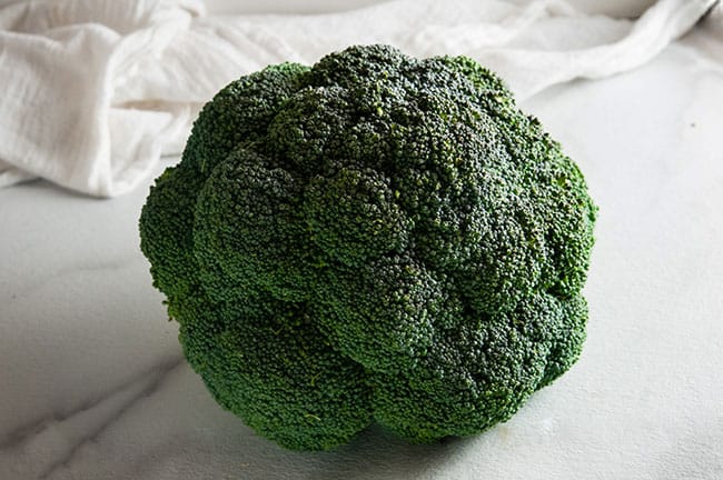a head of broccoli