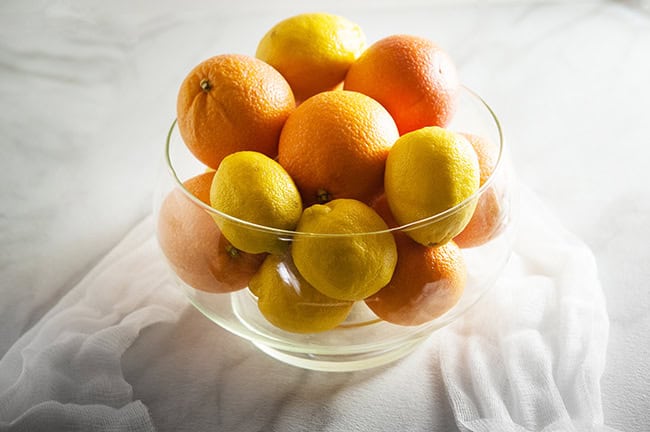 Bowl of citrus