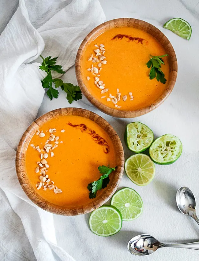 Easy Thai Sweet Potato Soup