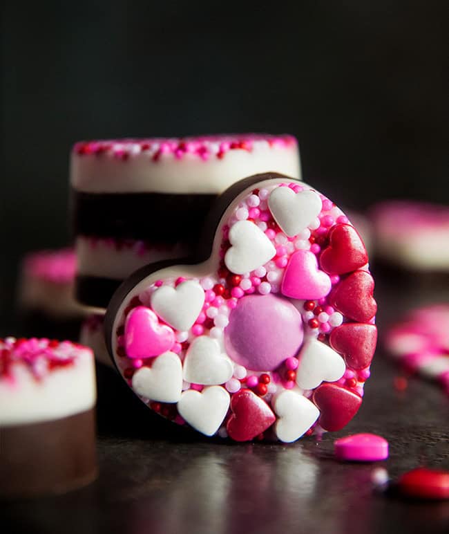 Homemade Chocolate Hearts