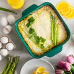 Cheesy Asparagus Frittata