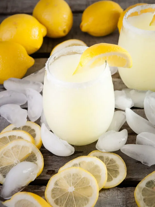 The Best Boozy Lemonade Slushies