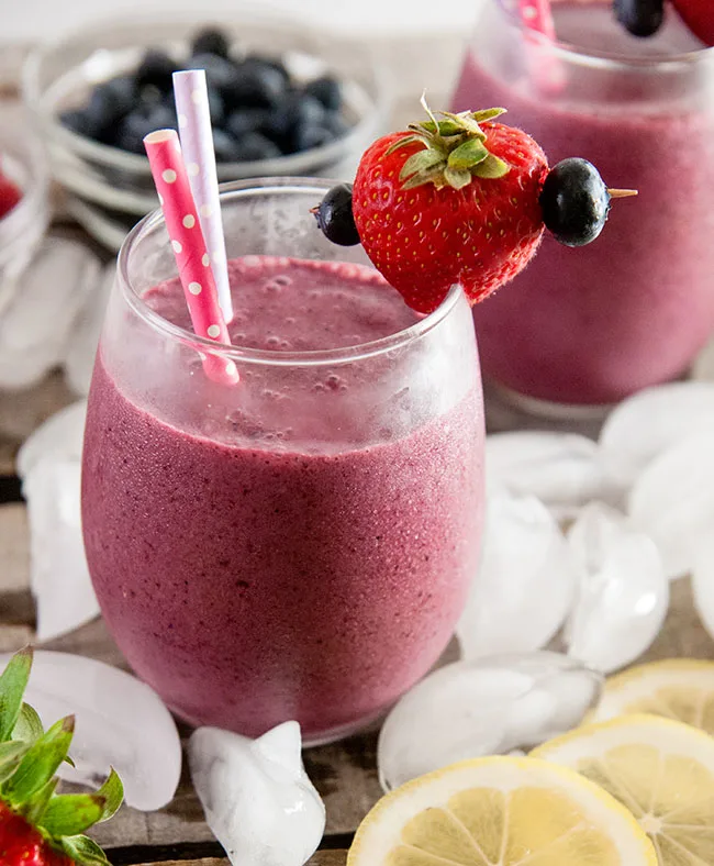 Sunshine Citrus Berry Smoothies