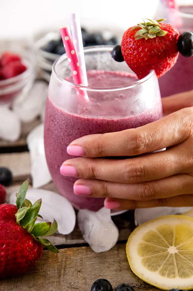 Sunshine Citrus Berry Smoothies