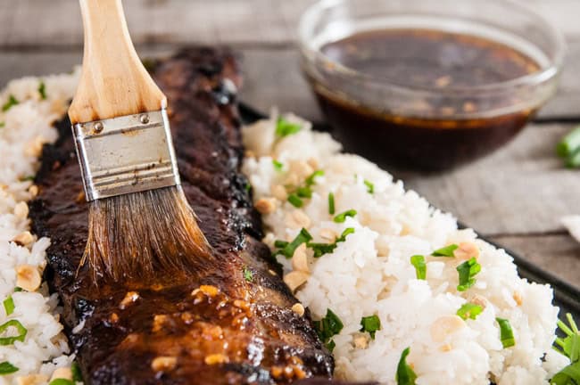 Thai Pork Ribs with Coconut Rice