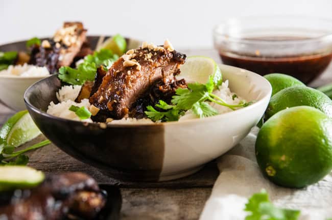 Thai Pork Ribs with Coconut Rice